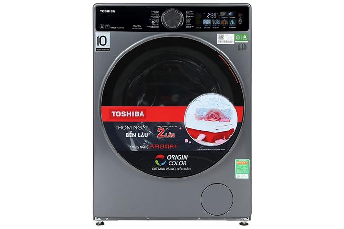 Máy giặt sấy Toshiba Inverter giặt 13 kg - sấy 8 kg TWD-T25BZP140MWV(MG)